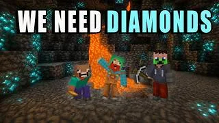 Thumbnail: Our Way Home Is Broken... | Minecraft Survival Ep. 2