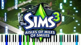 Thumbnail: Aisles of Miles of Smiles - The Sims 3 Build Mode (piano and violin trio)