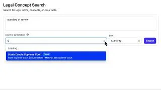 Thumbnail: Search Case Law by Court, Jurisdiction, or Court Type | Descrybe Demo