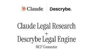 Thumbnail: Descrybe Legal Engine for Claude | Legal Research MCP Connector