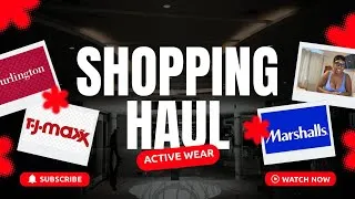 Thumbnail: Tj maxx , Burlington & Marshalls Try on Haul | Active wear | Workout Clothes | Baddie on a budget 