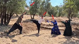 Thumbnail: Husband saves his wife by attacking land claimant