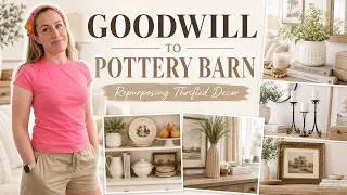 Thumbnail: Thinking Outside the Box At Goodwill to Create High End Pottery Barn Looks