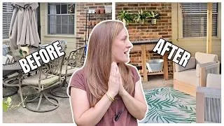 Thumbnail: DIY Pergola & Pottery Barn Inspired Patio Makeover