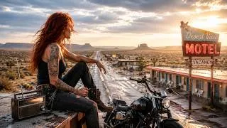 Thumbnail: 🔥 MIDNIGHT STATIC 🌙🏍️ | Southern Rock & Dark Country Highway Anthem