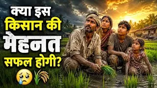 Thumbnail: क्या इस किसान की मेहनत रंग लाएगी ❓😢 || गरीब किसान परिवार की दिल छू लेने वाली कहानी 🌾|| GAONVERSE ||