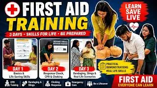 Thumbnail: FIRST AID TRAINING | 3 Days of Life-Saving Skills, CPR, Choking & Emergency Response