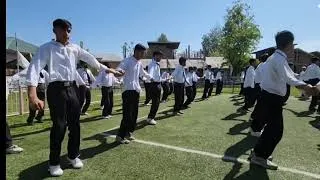 Thumbnail: School assembly PT exercise | mass Drill program #pt #games #school 