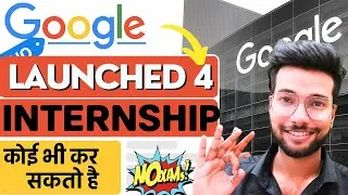 Thumbnail: 👉 "Google Apprenticeship 2025 | Students ke liye Career Changing Opportunity 🚀 | Stipend + Training"