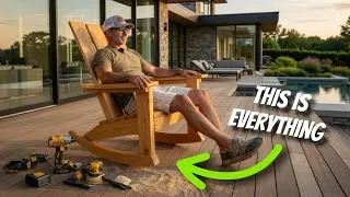 Thumbnail: Most People Ruin a Rocking Chair Before the First Cut