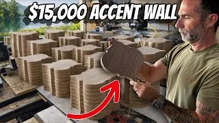 Thumbnail: I Built a $15,000 Accent Wall… With This Pattern