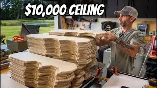 Thumbnail: I Built a $10,000 Accent Ceiling… Using a Template