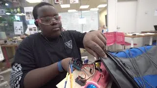 Thumbnail: Kid Engineer: Seed Launching Backpack | Design Squad