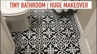 Thumbnail: Mini Bathroom Major Makeover DIY | Design Time
