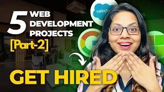 Thumbnail: 5 Web Development Projects to Get Hired [Part-2]