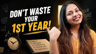 Thumbnail: Don’t Waste Your 1st Year! (Watch Before It’s Too Late)