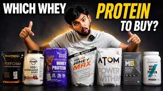 Thumbnail: Confused Which WHEY PROTEIN to Buy? Watch this video!