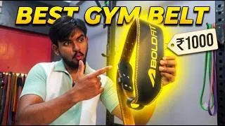 Thumbnail: Best Gym Belt Under ₹ 1000 - Boldfit Gym Belt Review