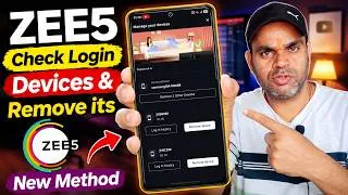 Thumbnail: Zee5 Check Login Devices & Signout all devices 2026 method