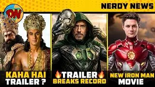 Thumbnail: Doomsday Trailer Breaks Records 🔥, New Iron Man Movie 😱, Ramayana Trailer Delay 😢 | Nerdy News 425