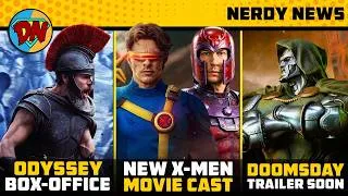 Thumbnail: New X-Men Movie Cast, Doomsday Trailer, Odyssey Collection, Spiderman Box Office | Nerdy News 424