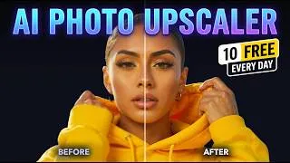 Thumbnail: How to Fix Blurry Photos with AI Free | VisualGPT AI Image Upscaler