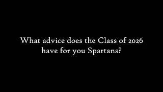 Thumbnail: 3 Minute Theology - 2026 Senior Advice to the Spartans