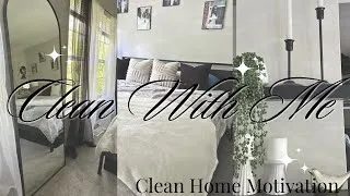 Thumbnail: CLEAN WITH ME | BEDROOM SPRING CLEANING MOTIVATION ✨