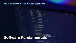 Thumbnail: Information Technology Essentials - Software Fundamentals