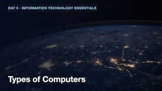 Thumbnail: The Different Types of Computers