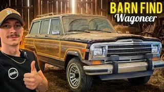 Thumbnail: I Rescued a BARN FIND Jeep Wagoneer Sitting a DECADE! Will it Run? 