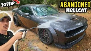 Thumbnail: Detailing NEGLECTED Hellcat Left In The WOODS | ASMR DETAILING