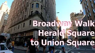 Thumbnail: Sunday Afternoon Walk Down Broadway (Herald Square to Union Square)