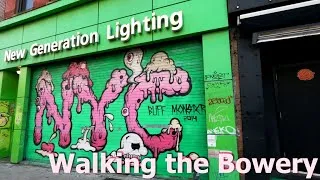 Thumbnail: Walking up the length of the Bowery in Manhattan (Chinatown to St. Mark's Place)