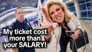 Thumbnail: When Karen First Class Passengers Get Publicly Humiliated at Airport