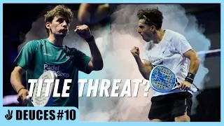 Thumbnail: CAN STUPA SANZ CHALLENGE FOR PREMIER PADEL TITLES? | Deuces #10