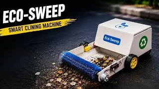 Thumbnail: Eco-Friendly Waste Collection Machine  | Eco-Sweep