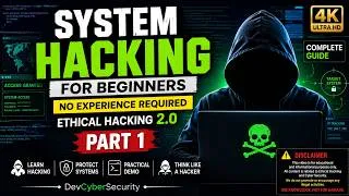 Thumbnail: System Hacking for Beginners | No Experience Required | Ethical Hacking 2.0 | Part 1 | DCS |