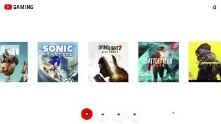Thumbnail: Animated Gaming Website using Html & CSS Only