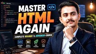 Thumbnail: Master HTML Again | Complete Html Course For Beginners With Notes & Code