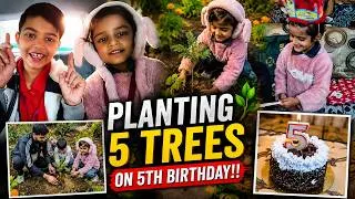 Thumbnail: Navneet 5th Birthday Celebration Vlog | Planting 5 Trees & Family Surprise Full Day Joy Special!
