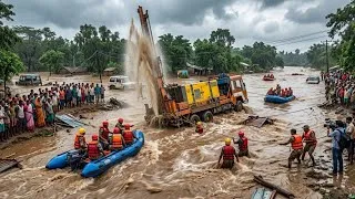 Thumbnail: Biggest Water Strike Yet | 230 Feet Borewell Drilling | 12Hp Water In This Borewell Point 