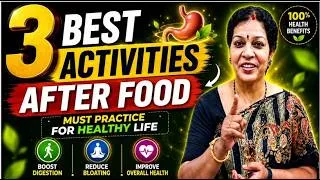 Thumbnail: 3 Best  Activities after food - Mandatory For Everyone For Healthy Life