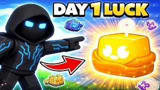 Thumbnail: I GOT MYTHICAL FRUIT ON MY FIRST DAY IN BLOXFRUITS