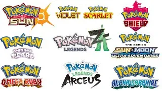 Thumbnail: All Pokémon Game Trailers (1996-2026)