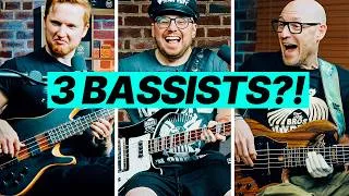 Thumbnail: 3 Bassists Learn “Take On Me” as Fast as Possible