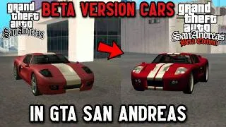 Thumbnail: Is BETA Version Cars Used To look Better Than Original GTA San Andreas?