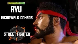 Thumbnail: SF6 RYU - Microwalk Combos & Max Meter Build Combos - Street Fighter 6 Ryu (Season 2)
