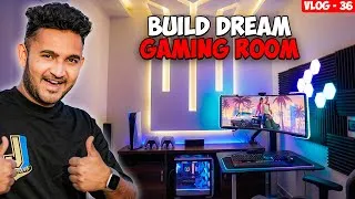 Thumbnail: BUILDING MY DREAM GAMING ROOM! 😍 | Vlog 36