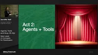Thumbnail: Devnexus 2026 - Agents, Tools, and Mcp, Oh My! Next Level AI Concepts for Developers - Jennifer Reif